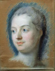 Porträt von Madame de Pompadour (1721-64) 1752
